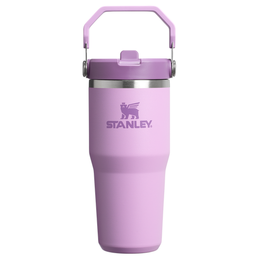 Stanley 14 OZ Ice Flow Flip Straw Insulated Tumbler In Lilac Purple