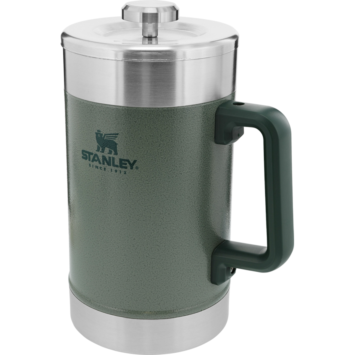 Stanley Stainless Steel Stay Hot French Press in Hammertone Green