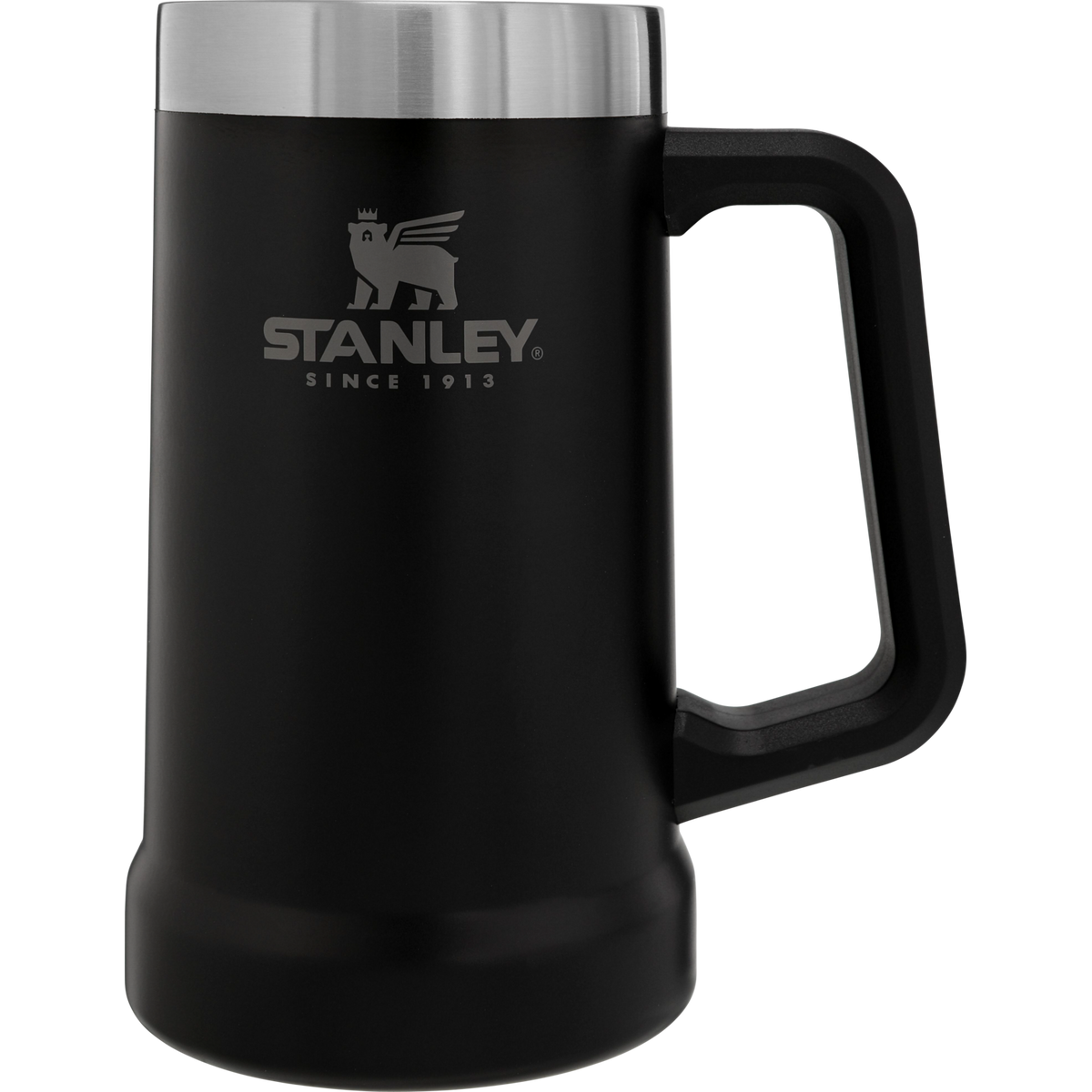 Stanley Heavy Duty Big Grip 24 oz Beer Stein in Matte Black