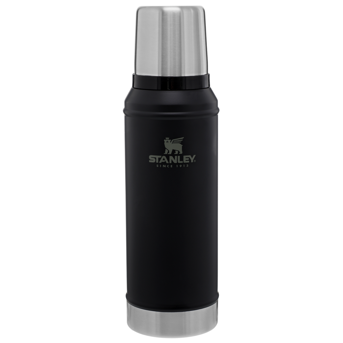 Leakproof Stainless Steal Classic Legendary Bottle in Matte Black