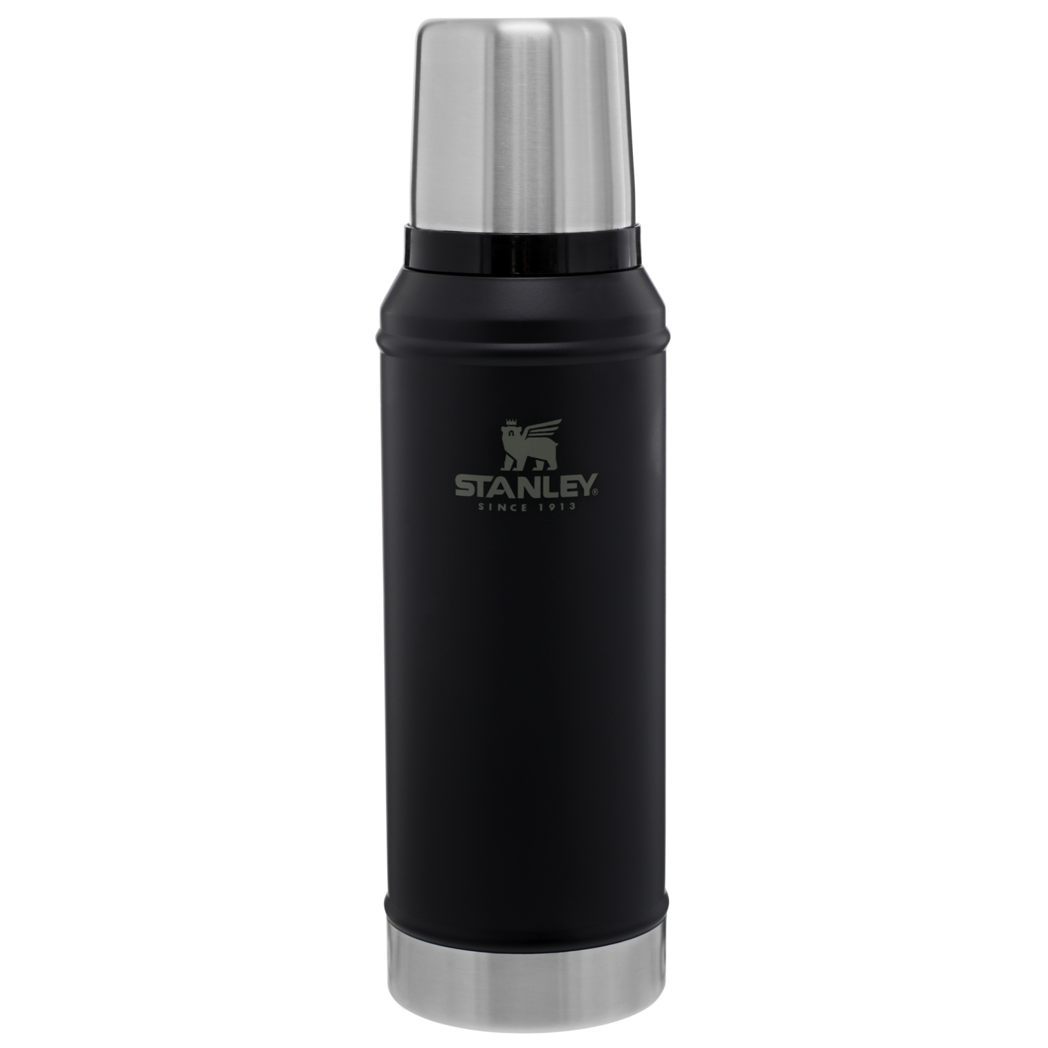 Leakproof Stainless Steal Classic Legendary Bottle in Matte Black