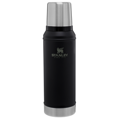 Leakproof Stainless Steal Classic Legendary Bottle in Matte Black