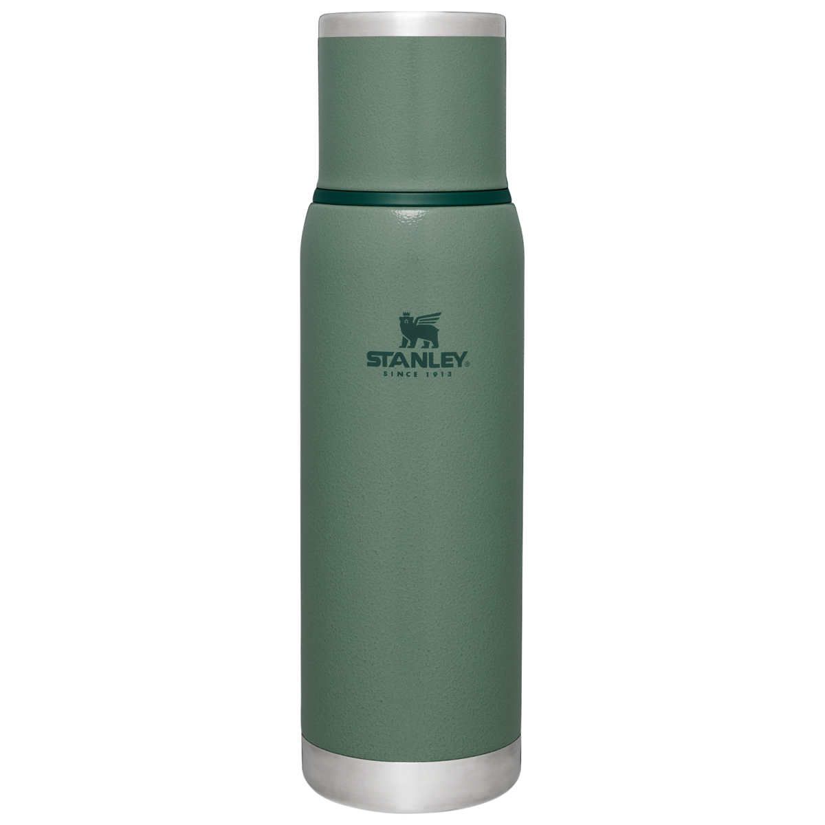 Stanley 1.1 QT Adventure To Go Bottle with Insulated lid in Hammertone Green