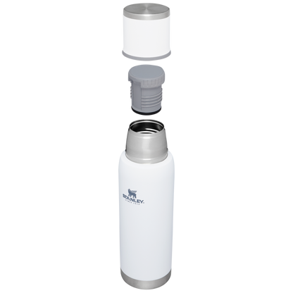 Stanley 1.1 QT Adventure To Go Bottle with Insulated lid in Polar White