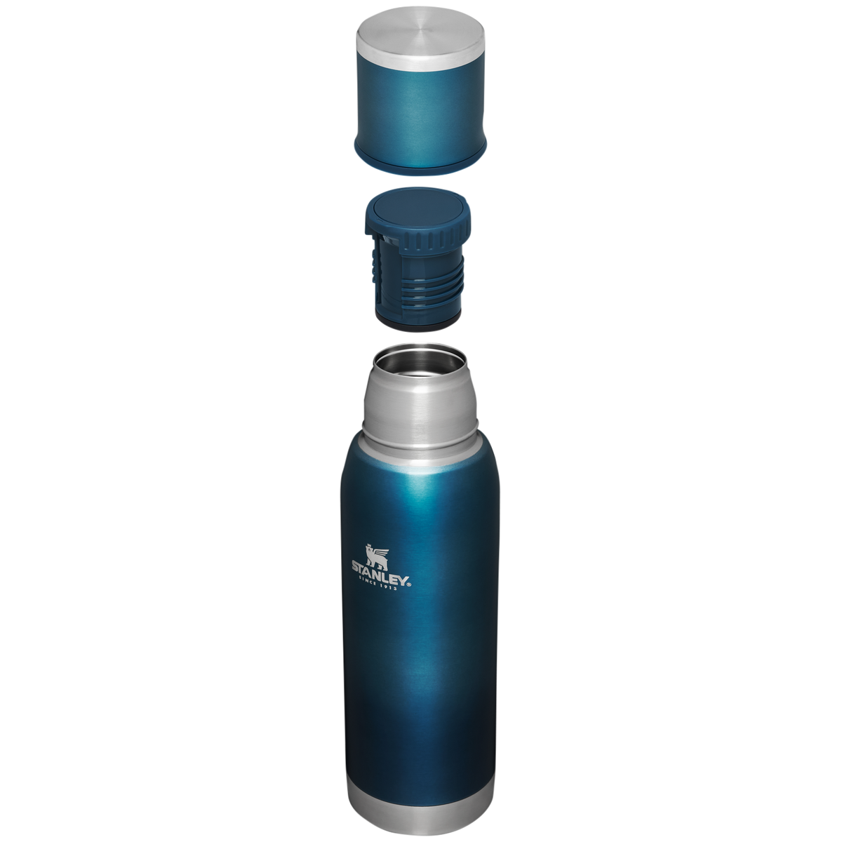 Stanley 1.1 QT Adventure To Go Bottle with Insulated lid in Blue Glow