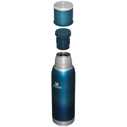 Stanley 1.1 QT Adventure To Go Bottle with Insulated lid in Blue Glow
