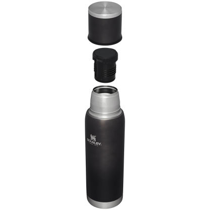 Stanley 1.1 QT Adventure To Go Bottle with Insulated lid in Charcoal