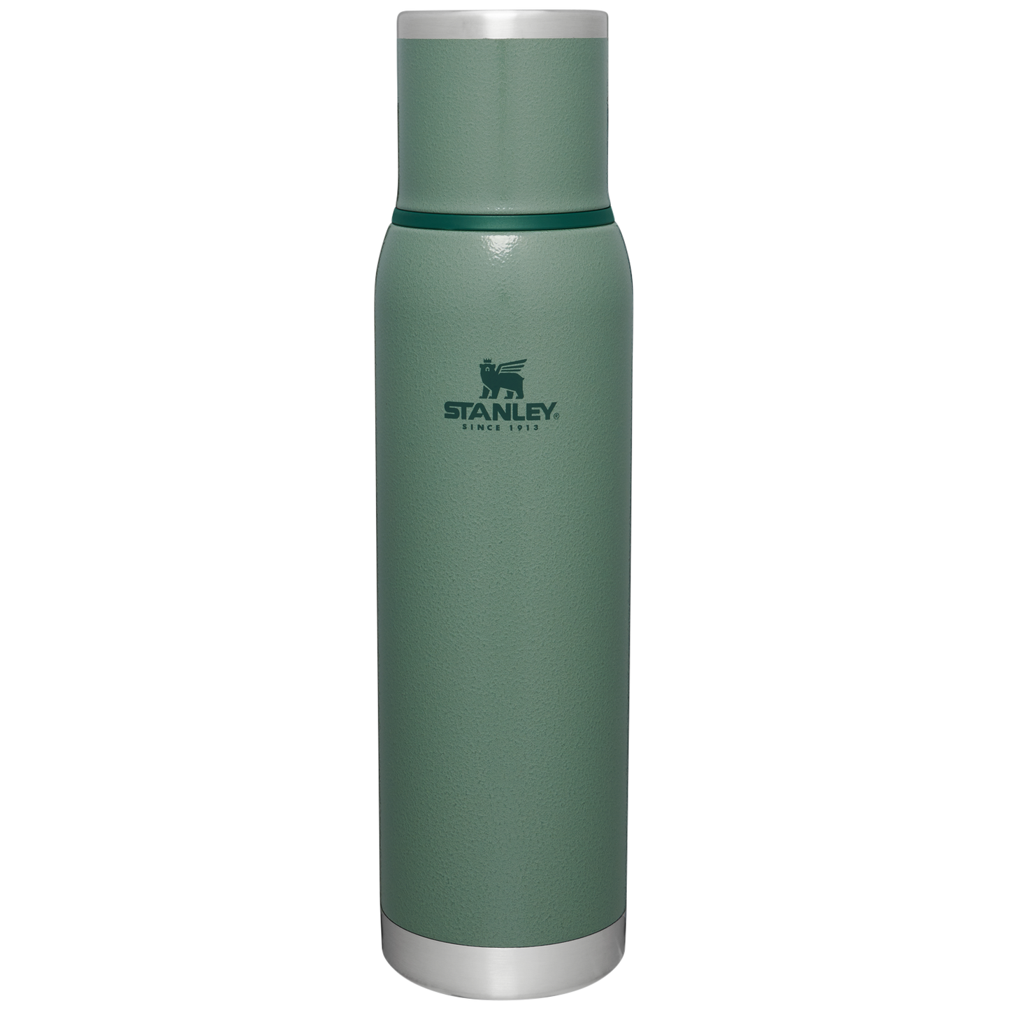Stanley 1.4 QT Adventure To Go Bottle with Insulated lid in Hammertone Green