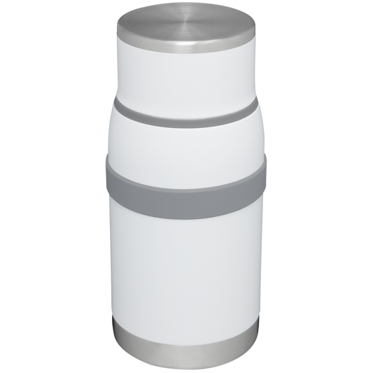 Stanley 36 oz To-Go Food Jar with Spork in Polar White