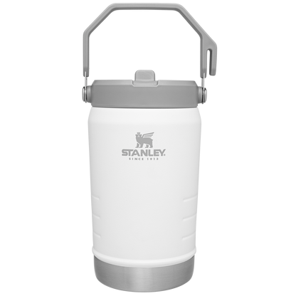 Stanley IceFlow 40 oz Stainless Steel Tumbler in Polar White with Flip Straw Lid