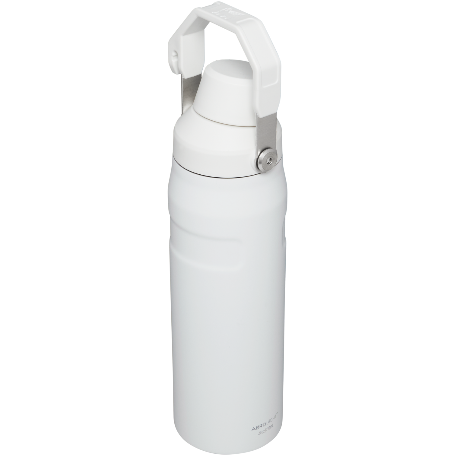 Stanley IceFlow Water Bottle with Fast Flow Lid 24 OZ In Polar White
