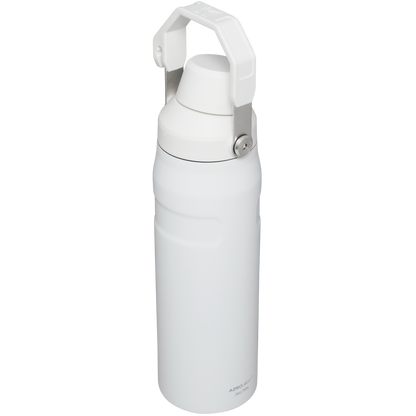Stanley IceFlow Water Bottle with Fast Flow Lid 24 OZ In Polar White