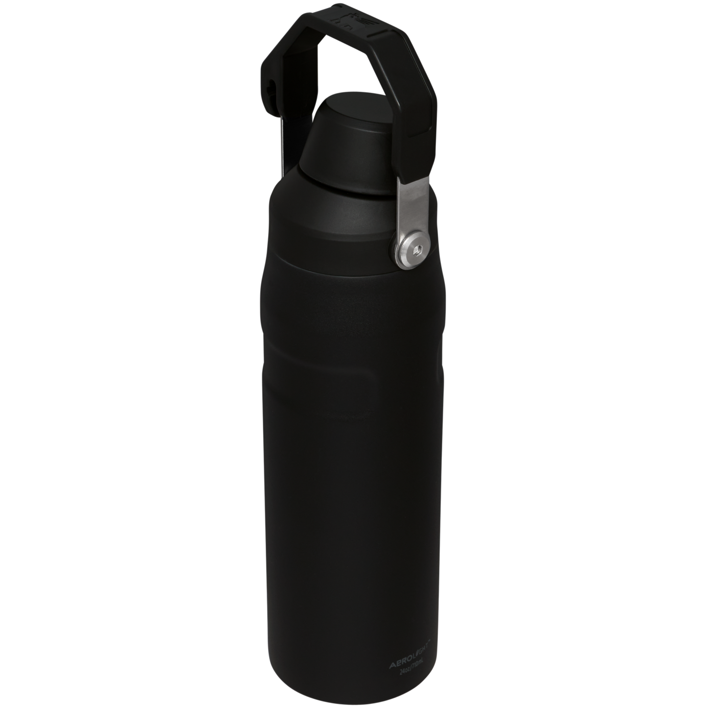 Stanley IceFlow Water Bottle with Fast Flow Lid 24 OZ In Black