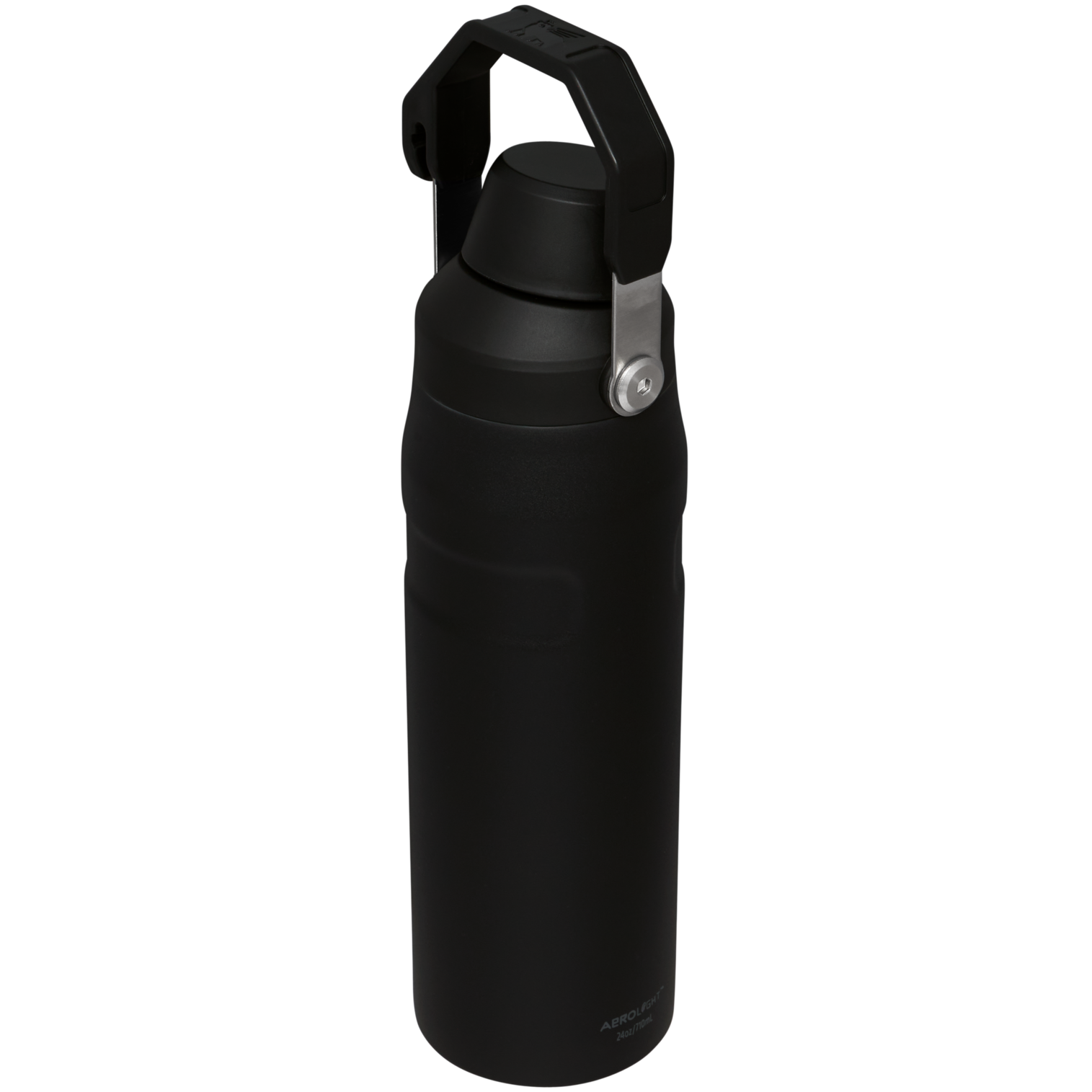 Stanley IceFlow Water Bottle with Fast Flow Lid 24 OZ In Black
