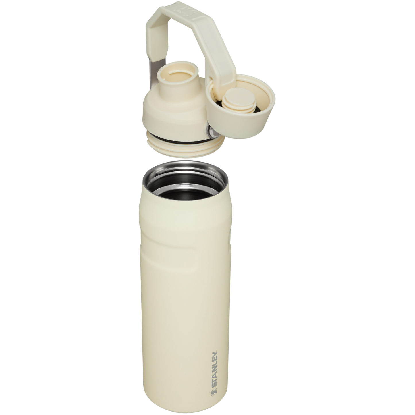 Stanley IceFlow Water Bottle with Fast Flow Lid 24 OZ In Cream Glimmer