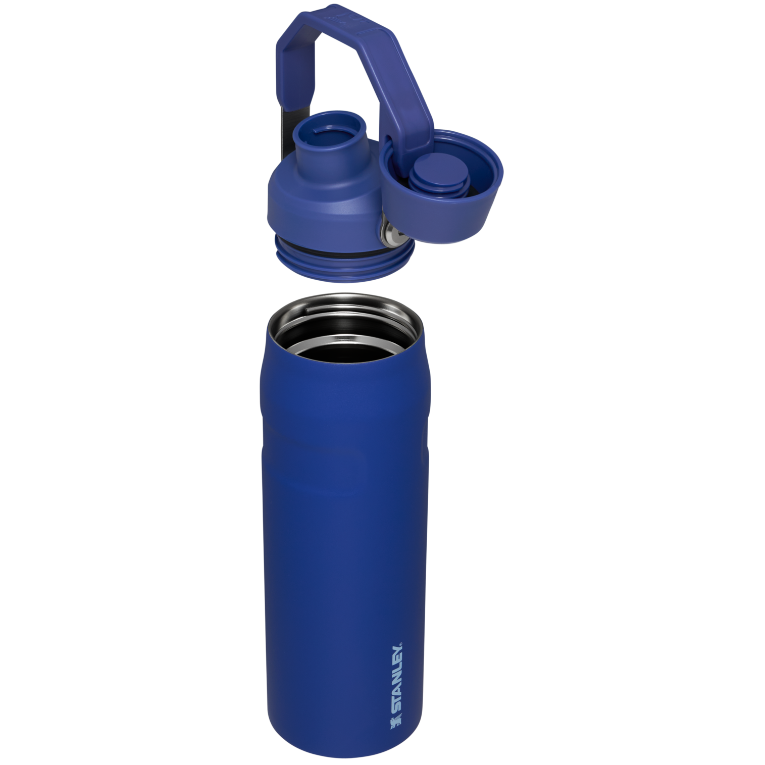 Stanley IceFlow Water Bottle with Fast Flow Lid 24 OZ In Lapis Blue