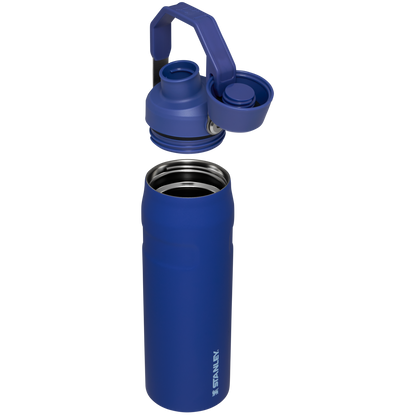 Stanley IceFlow Water Bottle with Fast Flow Lid 24 OZ In Lapis Blue