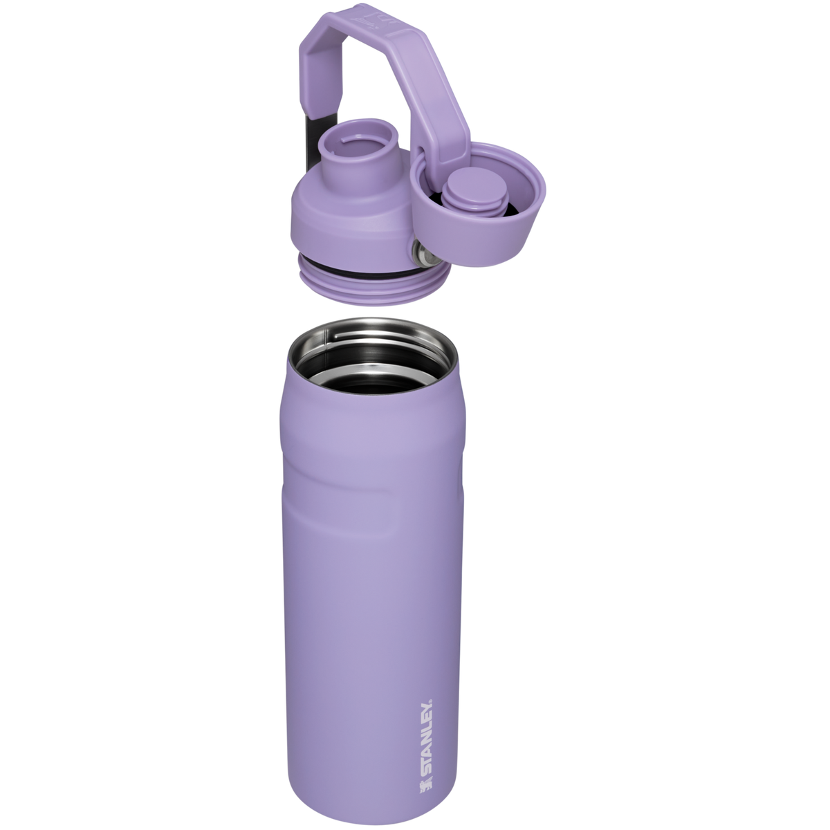 Stanley IceFlow Water Bottle with Fast Flow Lid 24 OZ In Lavender Purple