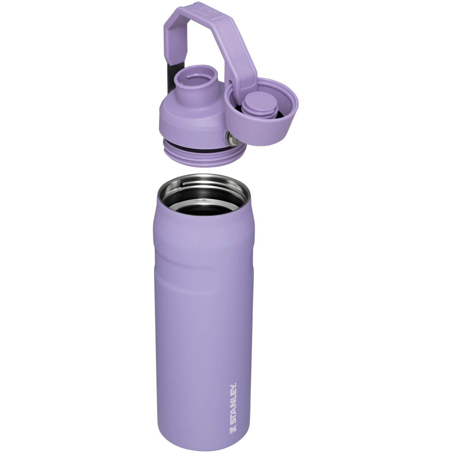 Stanley IceFlow Water Bottle with Fast Flow Lid 24 OZ In Lavender Purple