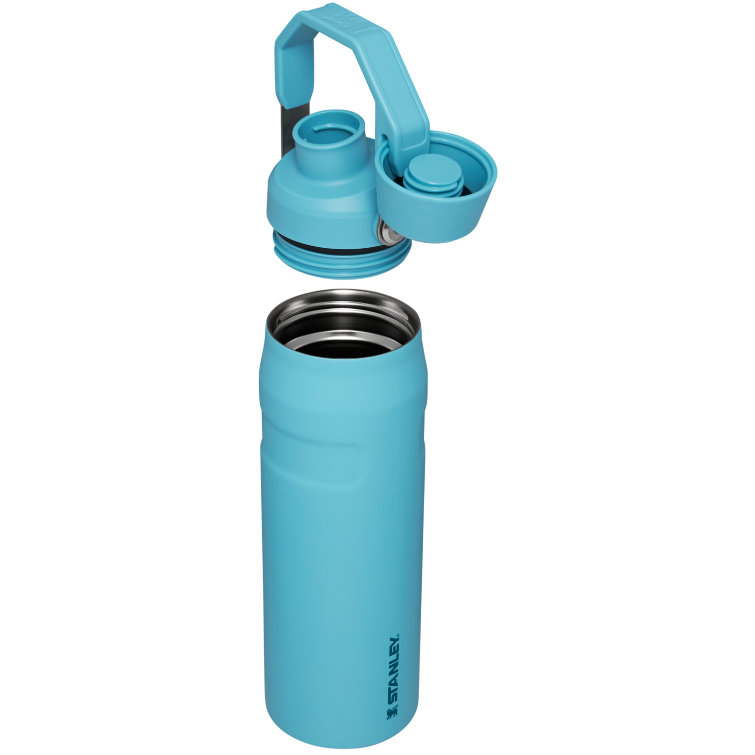 Stanley IceFlow Water Bottle with Fast Flow Lid 24 OZ In Pool Blue