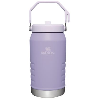 Stanley IceFlow 64 oz Stainless Steel Tumbler in Lavender with flip straw lid