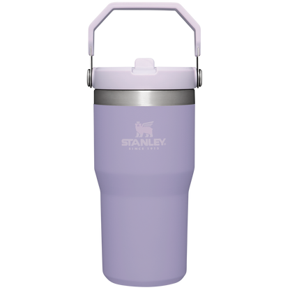Stanley The IceFlow FlipStraw Tumbler Water Bottle 20 OZ In Lavender