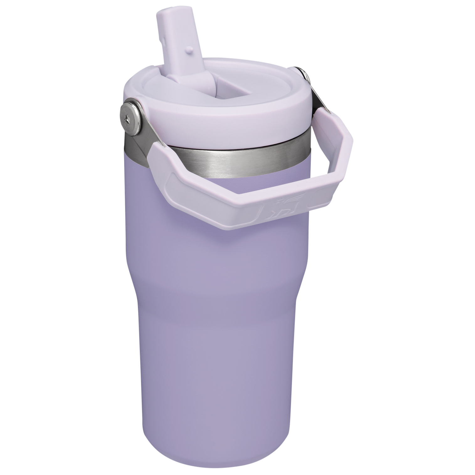 Stanley The IceFlow FlipStraw Tumbler Water Bottle 20 OZ In Lavender