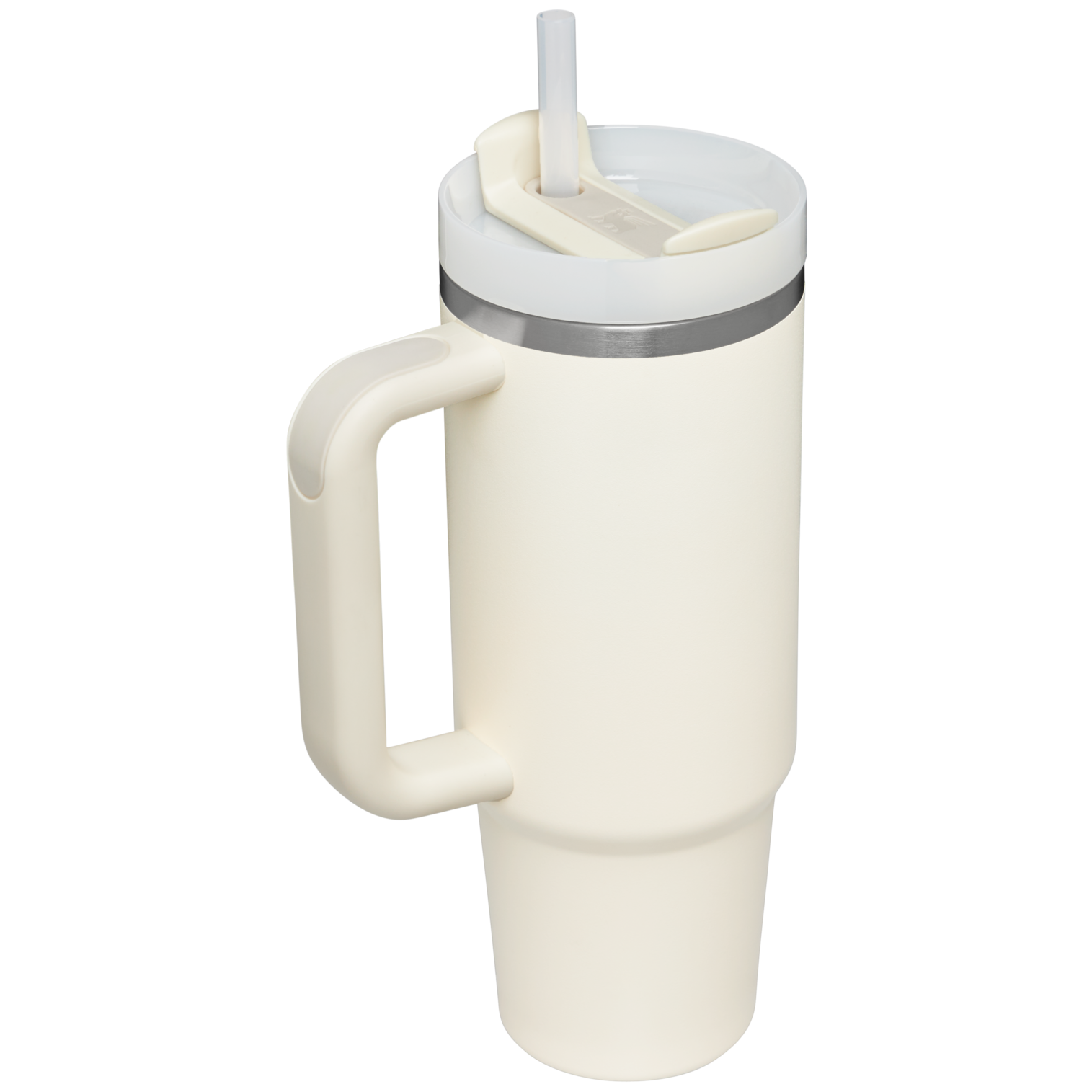 Stanley Quencher H2.0 Flowstate Tumbler 30 oz Cup In Cream White