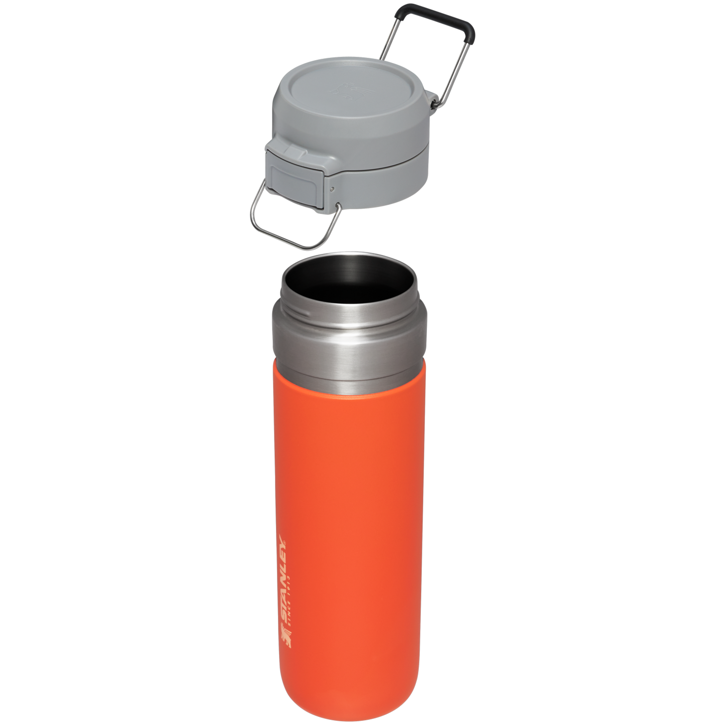 Stanley 24 oz Click Flip Leakproof Bottle in Tigerlily