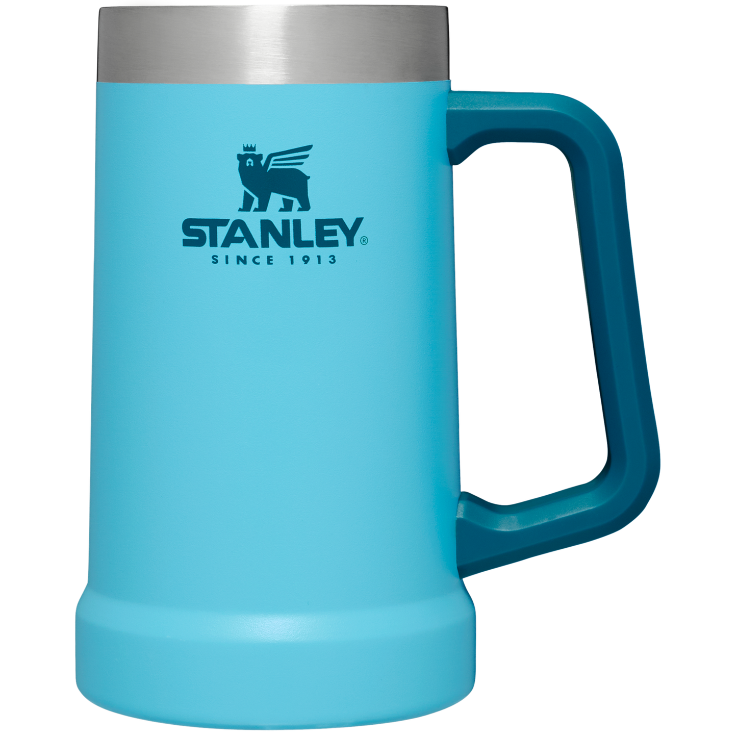 Stanley Heavy Duty Big Grip 24 oz Beer Stein in Pool Front Blue