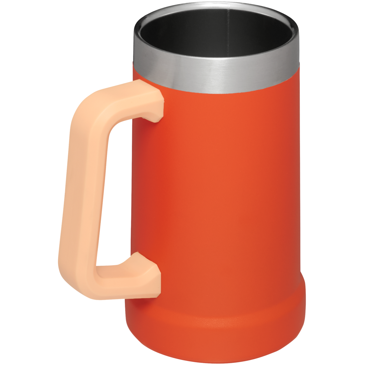 Stanley Heavy Duty Big Grip 24 oz Beer Stein in Tigerlily Orange