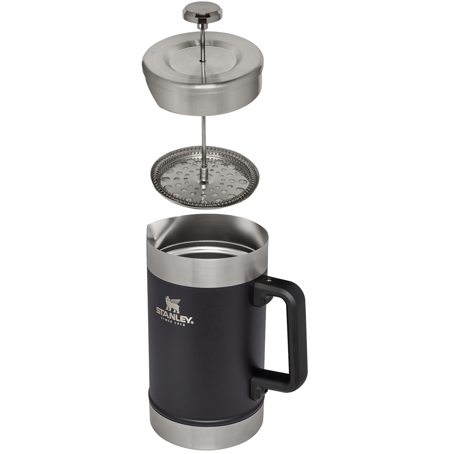 Stanley Stainless Steel Stay Hot French Press in Matte Black
