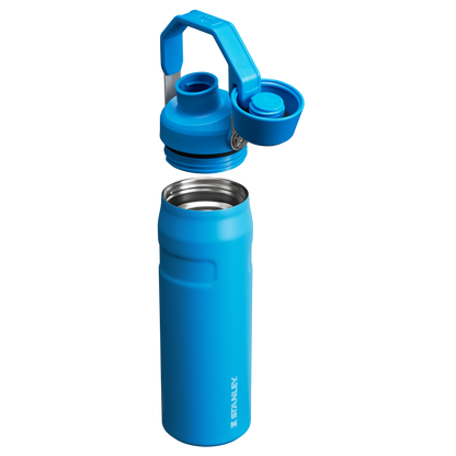 Stanley IceFlow Water Bottle with Fast Flow Lid 24 OZ In Azure Blue