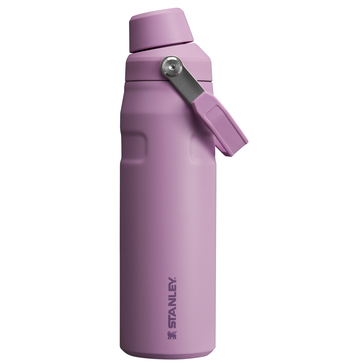 Stanley IceFlow Water Bottle with Fast Flow Lid 24 OZ In Lilac Purple