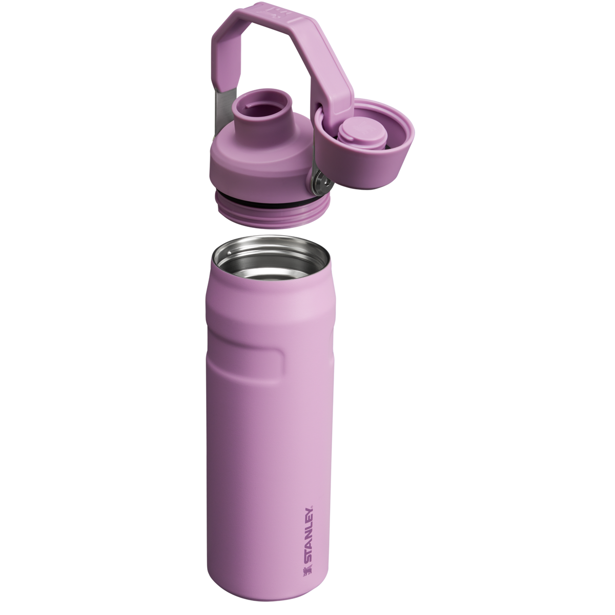 Stanley IceFlow Water Bottle with Fast Flow Lid 24 OZ In Lilac Purple