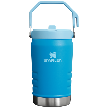 Stanley IceFlow 40 oz Stainless Steel Tumbler in Azure Blue with Flip Straw Lid