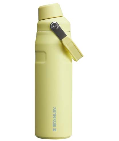 Stanley IceFlow Water Bottle with Fast Flow Lid 24 OZ In Pomelo Yellow