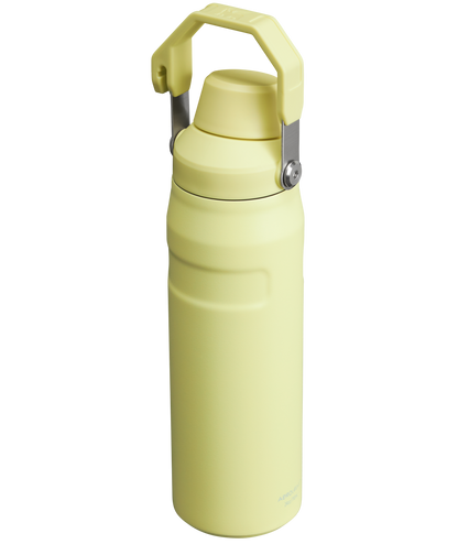 Stanley IceFlow Water Bottle with Fast Flow Lid 24 OZ In Pomelo Yellow