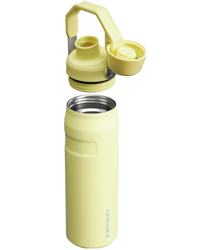 Stanley IceFlow Water Bottle with Fast Flow Lid 24 OZ In Pomelo Yellow