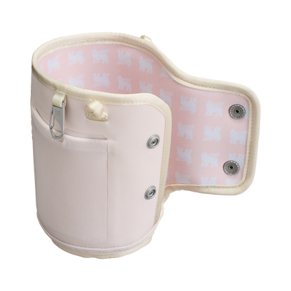 Stanley Carry-All 40 oz Quencher with Detachable Crossbody Straps in Rose Quartz pink