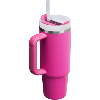 Fuchsia Quencher H2.0 FlowState Tumbler 30oz In Fuchsia Pink