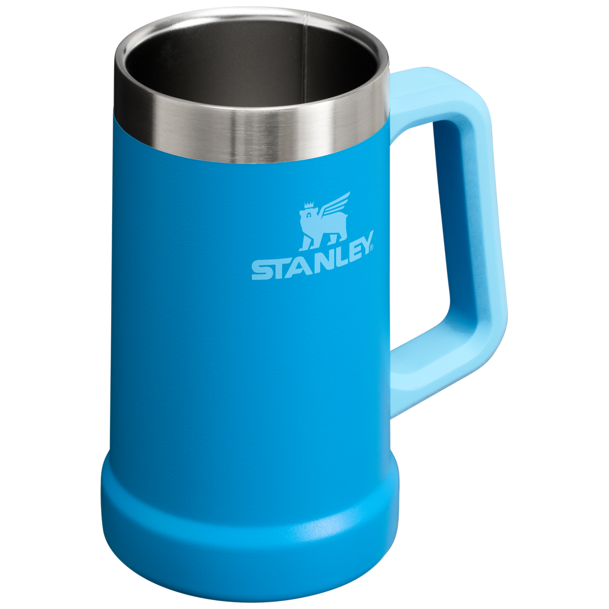 Stanley Heavy Duty Big Grip 24 oz Beer Stein in Azure Blue