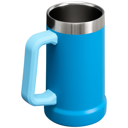 Stanley Heavy Duty Big Grip 24 oz Beer Stein in Azure Blue