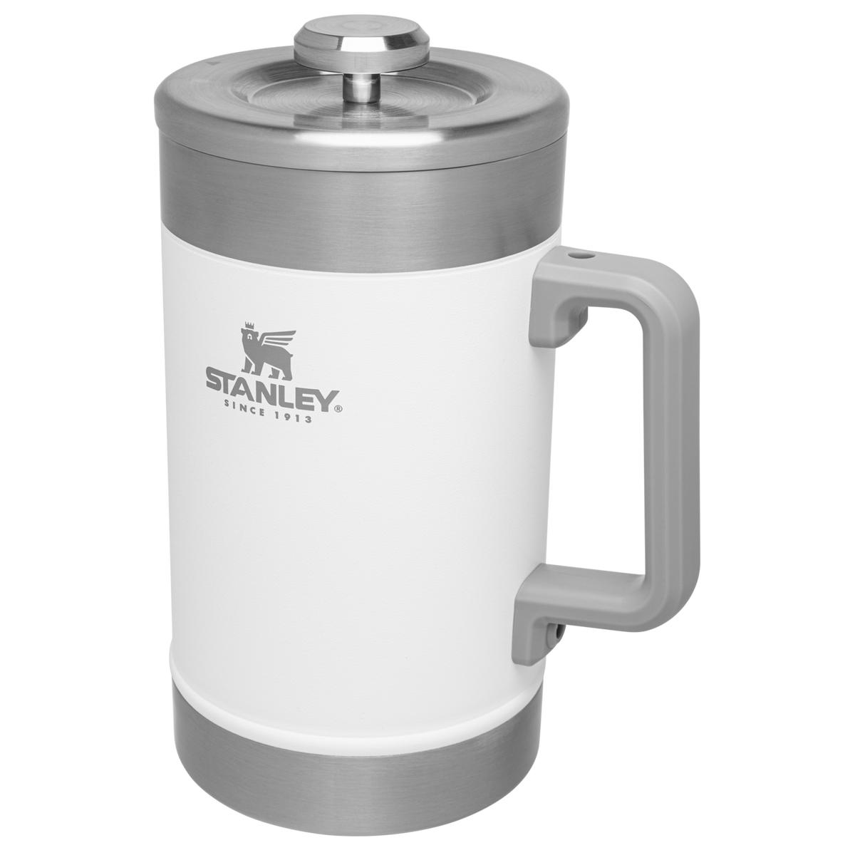Stanley Stainless Steel Stay Hot French Press in Polar White