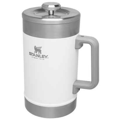 Stanley Stainless Steel Stay Hot French Press in Polar White