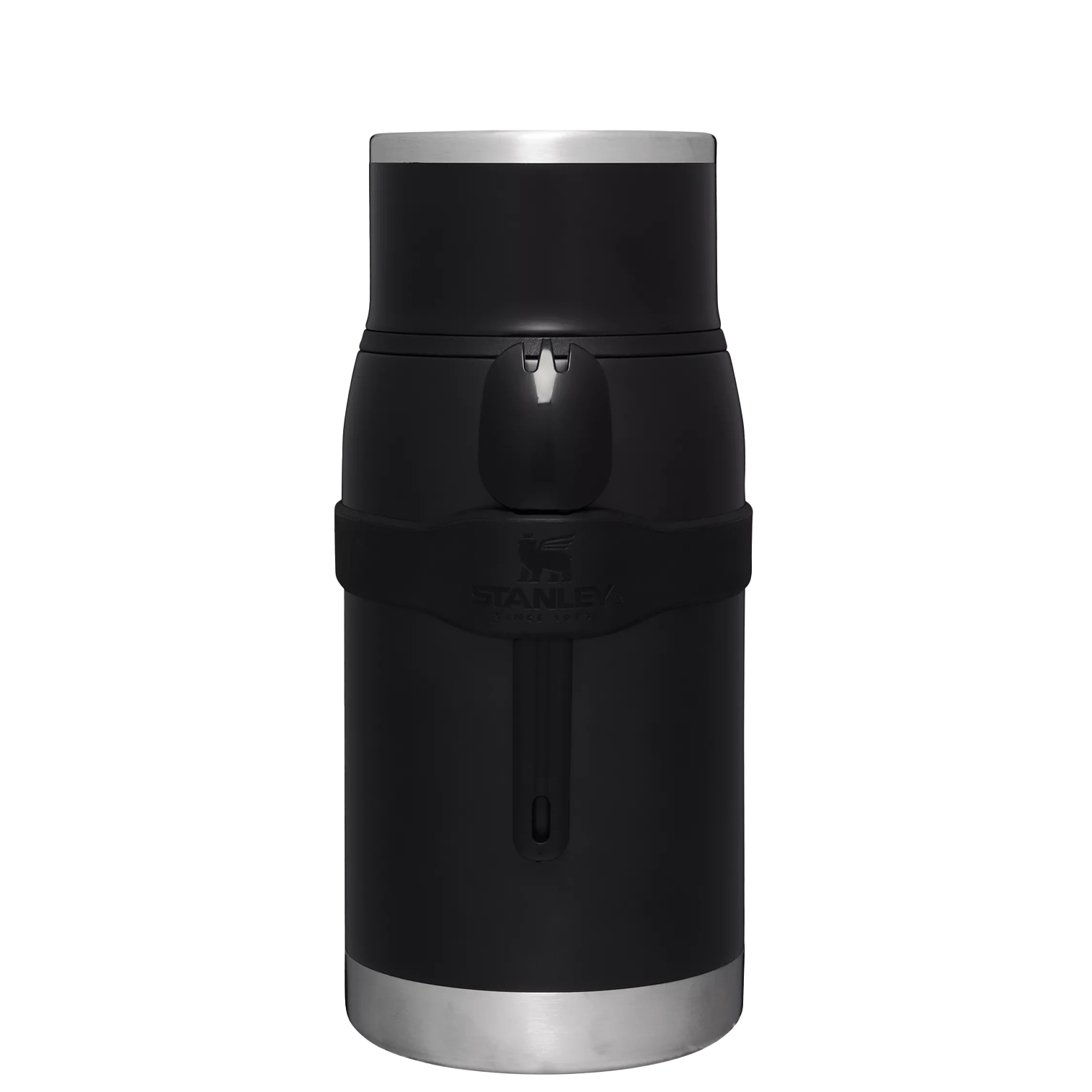 Stanley 36 oz To-Go Food Jar with Spork in Charcoal Glow