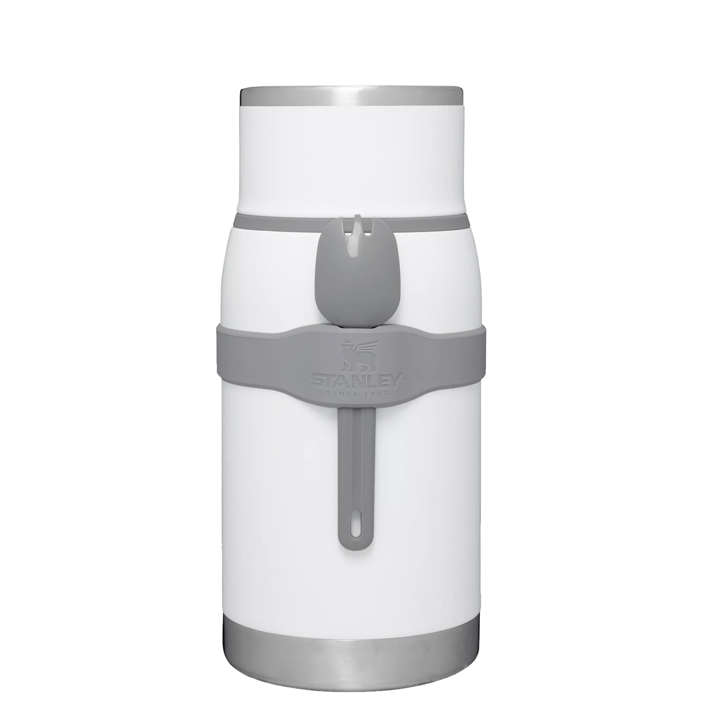Stanley 36 oz To-Go Food Jar with Spork in Polar White