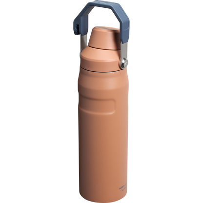 Stanley IceFlow Water Bottle with Fast Flow Lid 24 OZ In Toast Brown