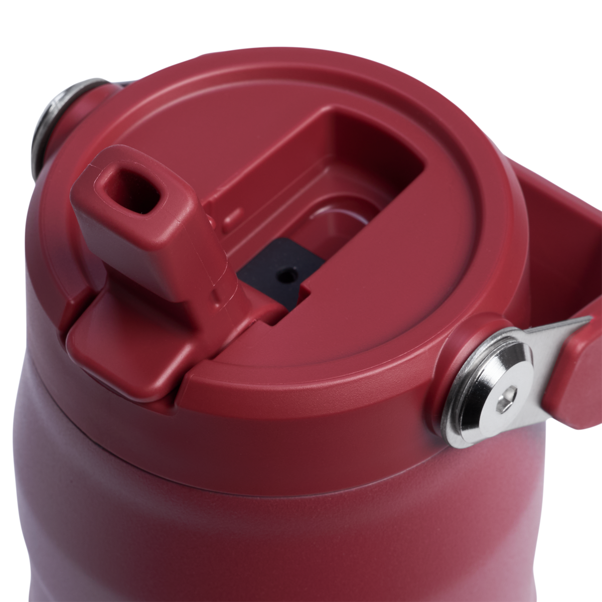 Stanley IceFlow Aerolight Bottle With Flip Straw 24 OZ In Gilded Pomegranate Red