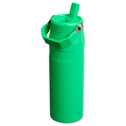 Stanley IceFlow Aerolight Water Bottle With FlipStraw 24 OZ In Meadow Green